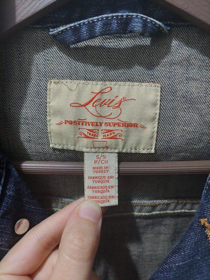 levi's Mavi Kadın Denim Ceket - Görsel 3