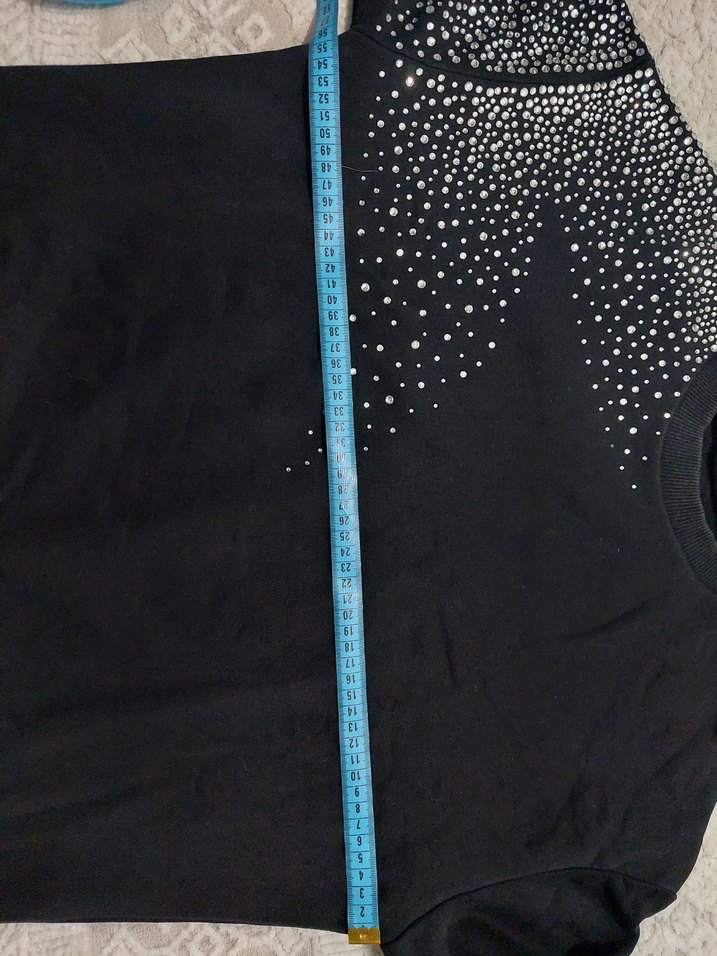 ipekyol Siyah Payetli Uzun Kollu Salaş Kadın Sweatshirt - Görsel 5