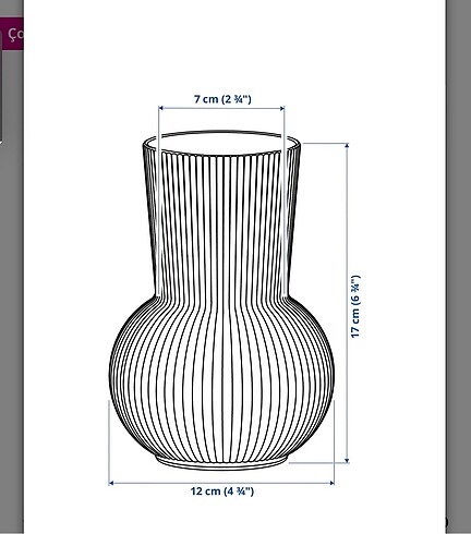 Ikea İkea vazo