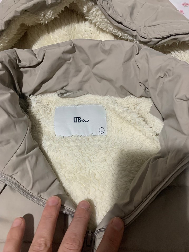 Bej Fermuarlı Kadın Midi Mont - Görsel 3