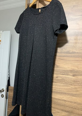 Kadın Parlak Simli Kumaş Pantolon - Görsel 3