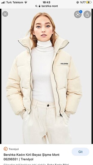 Bershka Mont