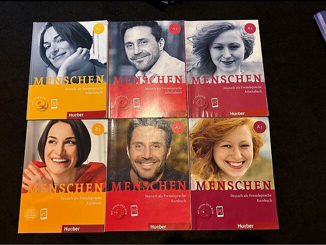 Menschen A1 A2 B2 Kursbuch ve Arbeitsbuch