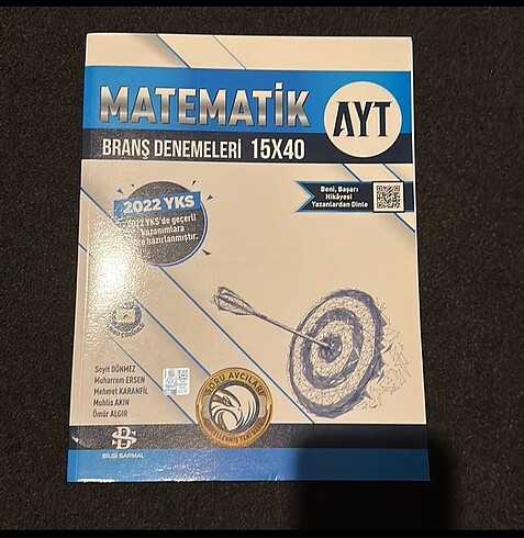 BİLGİ SARMAL AYT MATEMATİK DENEME 15?Lİ