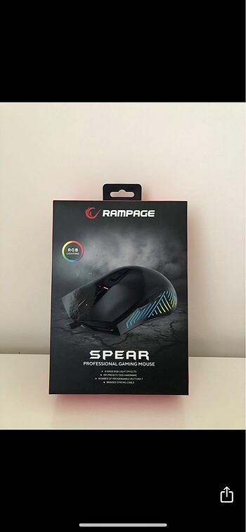 RAMPAGE GAMİNG MOUSE