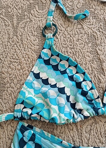 l Beden mavi Renk Bikini takımı
