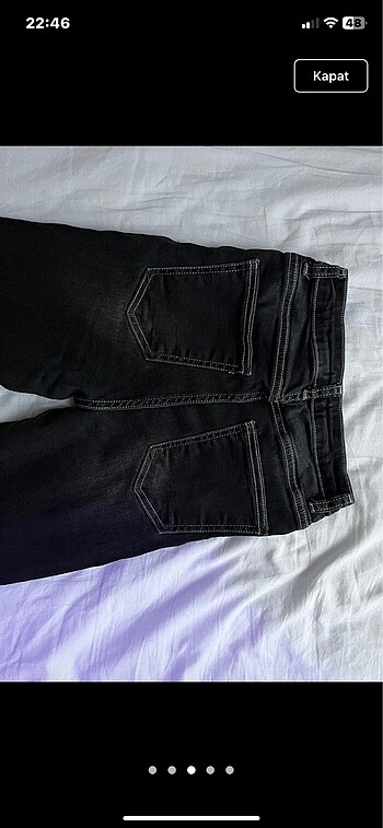 34 Beden trendyolmilla flare jeans