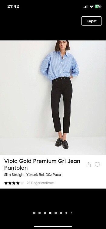 s Beden siyah Renk mavi jeans pantolon