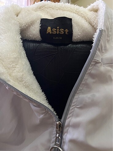 Diğer Gri içi peluş mont
