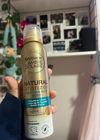 Garnier Ambre Solaire Natural Bronzer Vücut Spreyi - Görsel 3