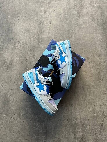 Bape SK8 Sta Low ? Metallic Blue ?