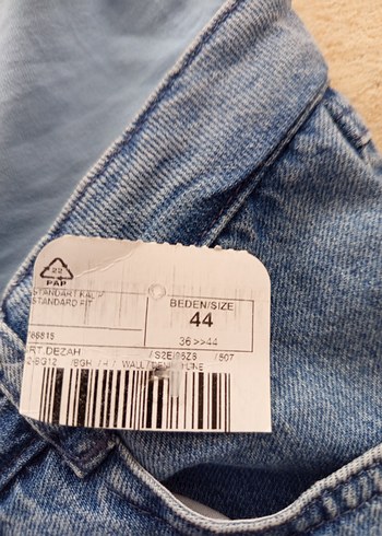 Beli Esnek Denim Hamile Şortu - Görsel 3