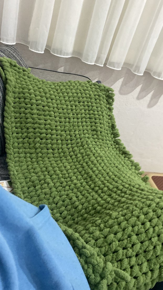 Örgü bebek Battaniyesi - Görsel 3