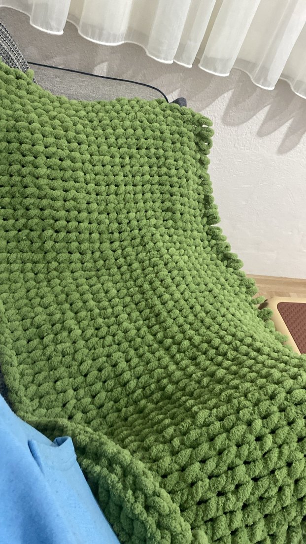 Örgü bebek Battaniyesi - Görsel 2