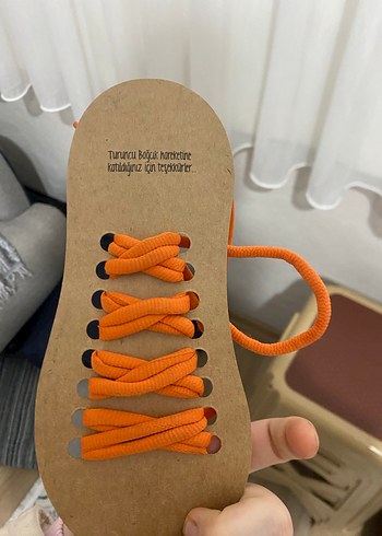 Turuncu Normcore Bağcıklar - FLO - Görsel 2