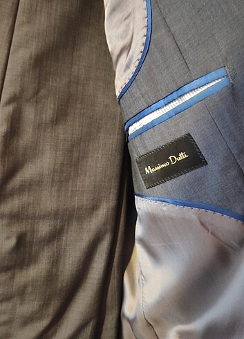 50 Beden gri Renk Massimo Dutti Takım Elbise