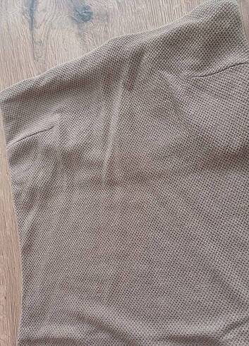 xs Beden camel Renk Straplez kisa elbise