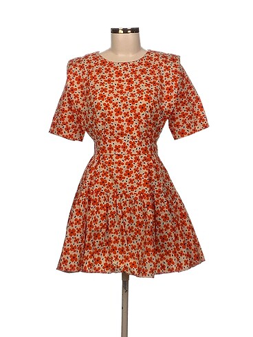 Vintage Love Kısa Elbise %70 İndirimli.