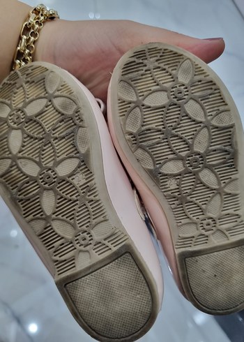 Kız Çocuk Pembe Fiyonk Detaylı Babet - Görsel 2