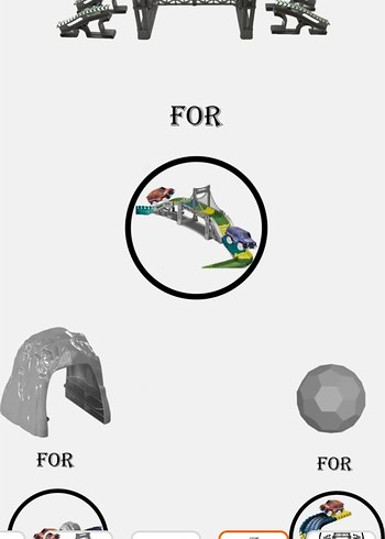 magic tracks 384 parça oyun seti ve ekstra parkur - Görsel 4