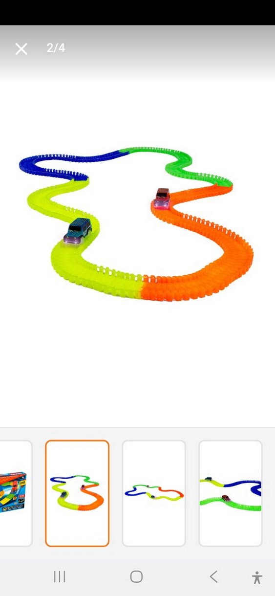 magic tracks 384 parça oyun seti ve ekstra parkur - Görsel 3