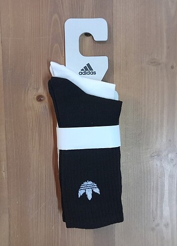 3 adet Adidas erkek çorap 
