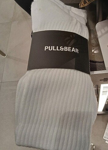 2 adet pull& bear erkek tenis çorap 