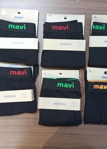 10 adet mavi erkek boxer M beden 