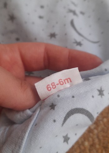 Gri Uzun Kollu Bebek Body - Görsel 2