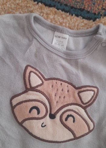 Gri Uzun Kollu Bebek Tulum - Görsel 2