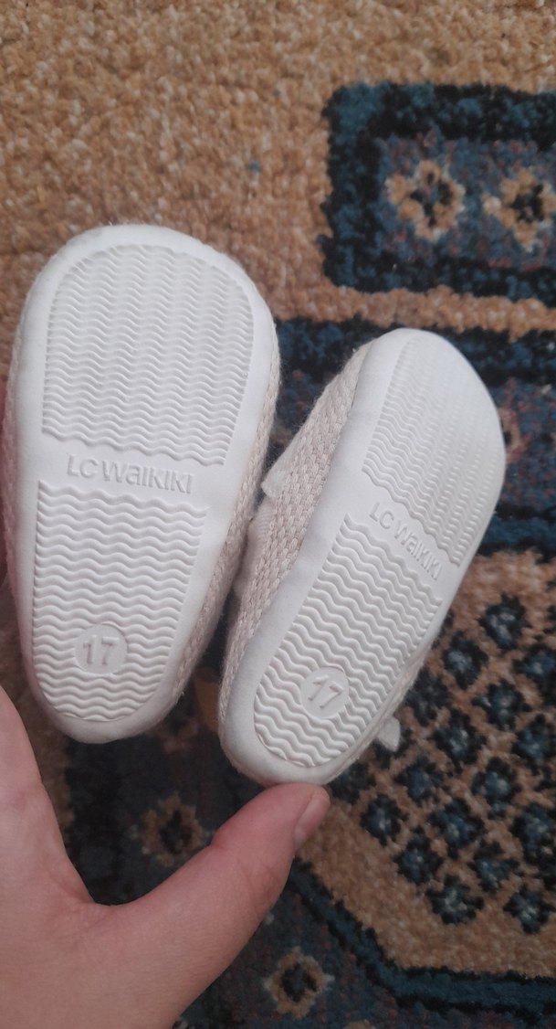 Beyaz Renkli Erkek Bebek İlk Adım Ayakkabısı - Görsel 2