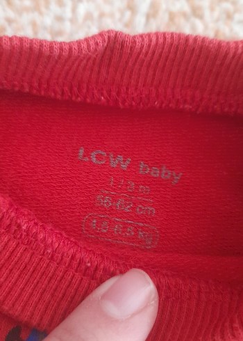 Uzun Kollu Kırmızı Erkek Bebek Takımı - Görsel 2