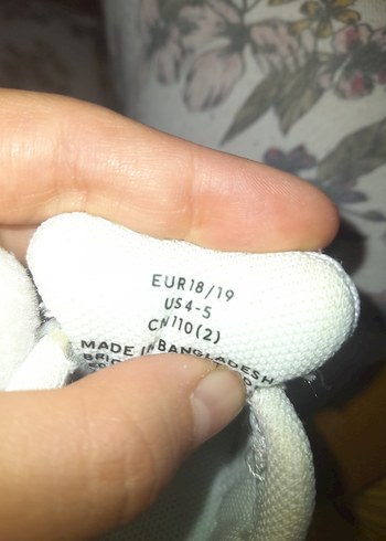 Beyaz uniseks bebek  Spor Ayakkabı - Görsel 3