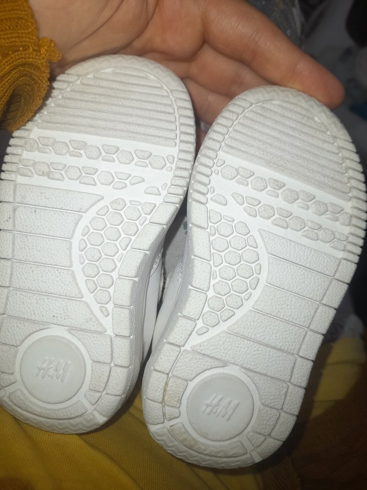 Beyaz uniseks bebek  Spor Ayakkabı - Görsel 2