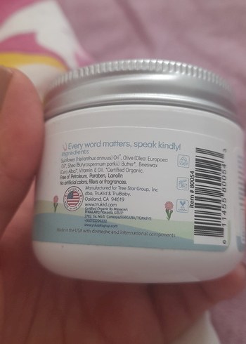 TruBaby Organik Göğüs Ucu Bakım Balmı - Görsel 2