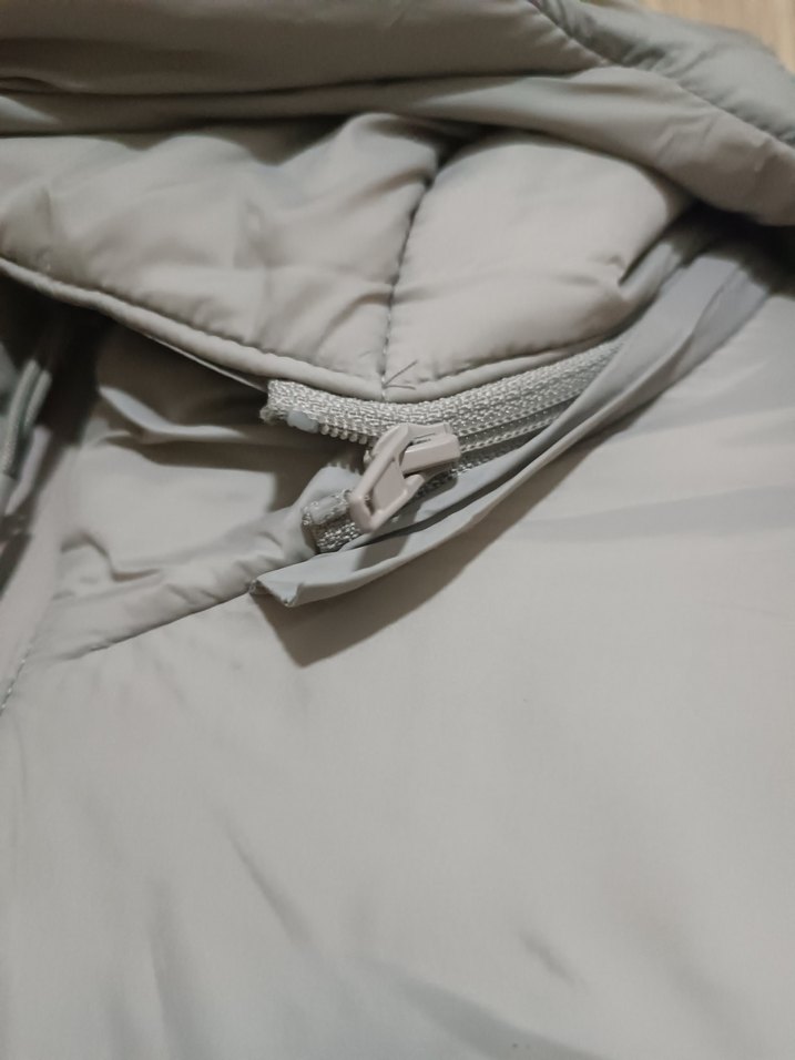 Gri Kadın Midi Kışlık Mont - Görsel 4