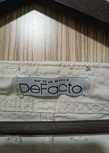 Cargo wide leg beyaz/taş pantalon - Görsel 6