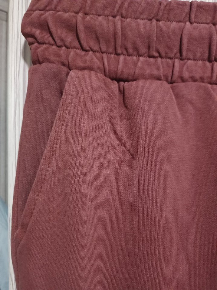 Kadın Kiremit Rahat Kesim Eşofman Altı - Görsel 4