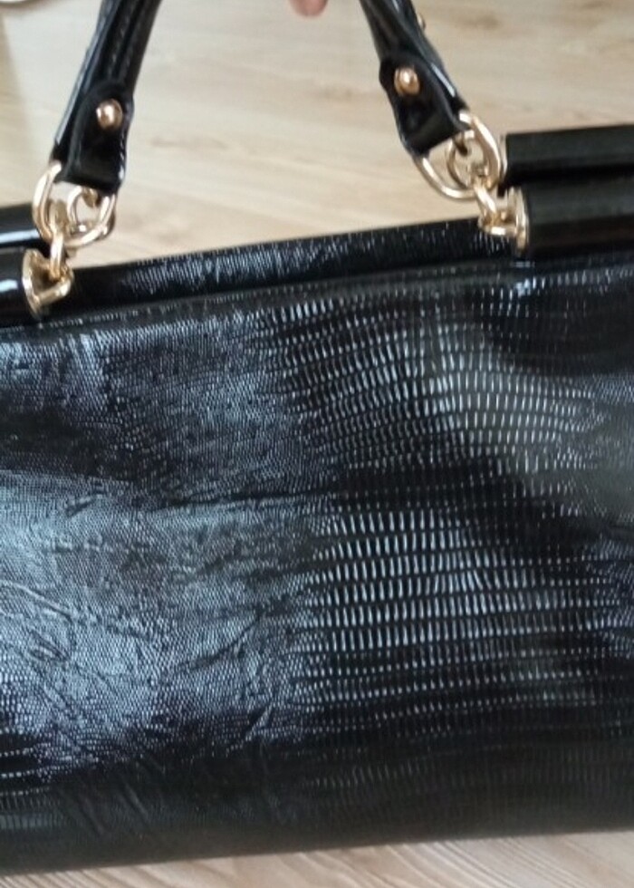 Rugan çanta büyükçe bir şey iki defa kullanıldı - Görsel 4