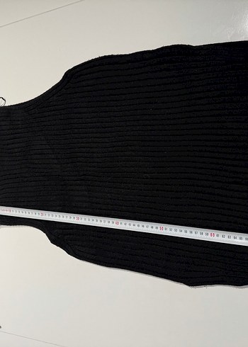 Kadın Siyah Triko Boğazlı Süveter - Görsel 2