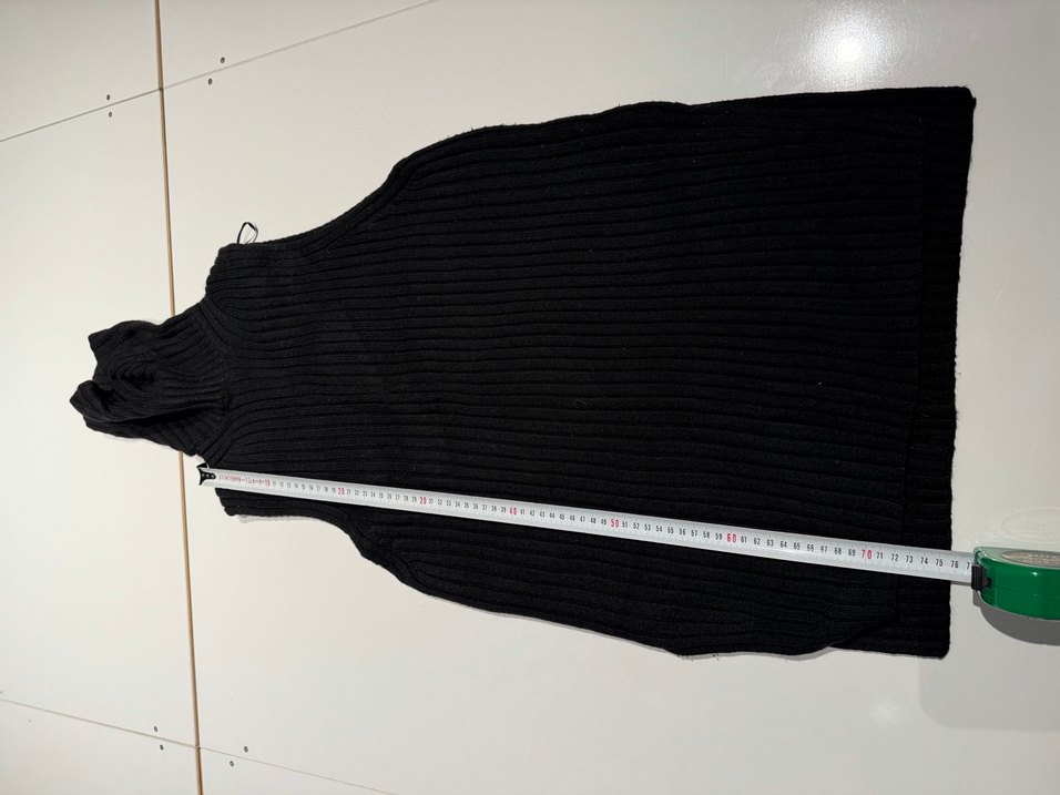 Kadın Siyah Triko Boğazlı Süveter - Görsel 2