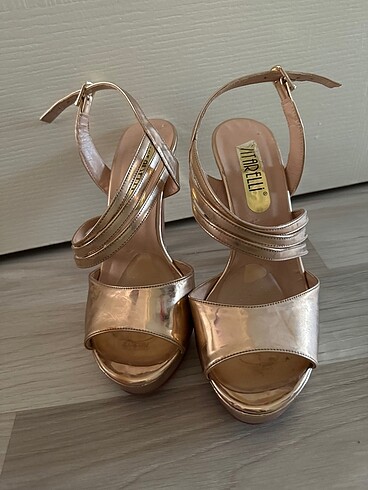 38 Beden camel Renk Platform topuk