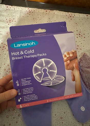 Lansinoh Sıcak ve Soğuk Göğüs Pedi - Görsel 5