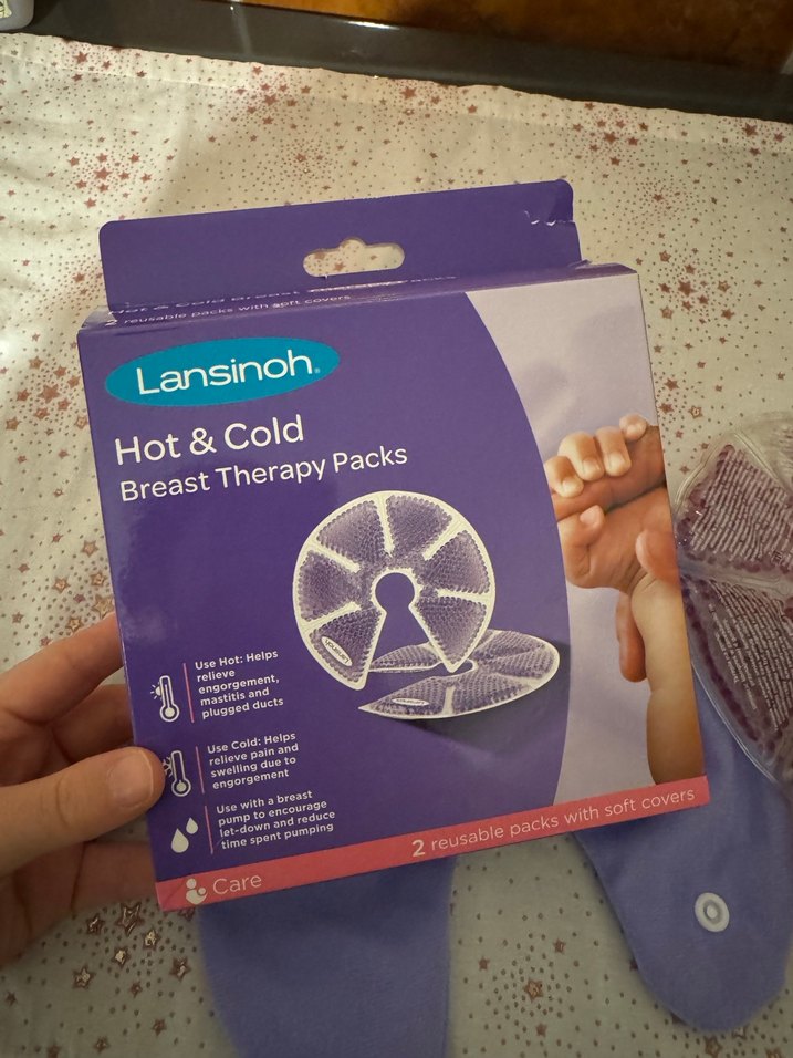 Lansinoh Sıcak ve Soğuk Göğüs Pedi - Görsel 5