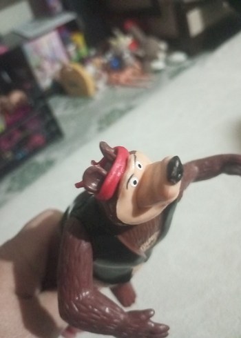 Kahverengi Ayı Aksiyon Figürü maşa ve kocaayı' nın ayısı - Görsel 4