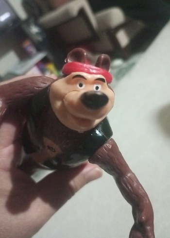 Kahverengi Ayı Aksiyon Figürü maşa ve kocaayı' nın ayısı - Görsel 2