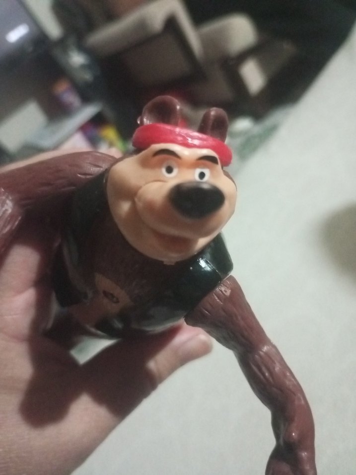 Kahverengi Ayı Aksiyon Figürü maşa ve kocaayı' nın ayısı - Görsel 2