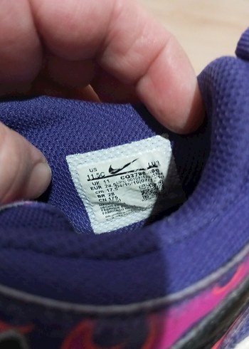 Mor Yılan Desenli Erkek Çocuk Spor Ayakkabı - Görsel 7