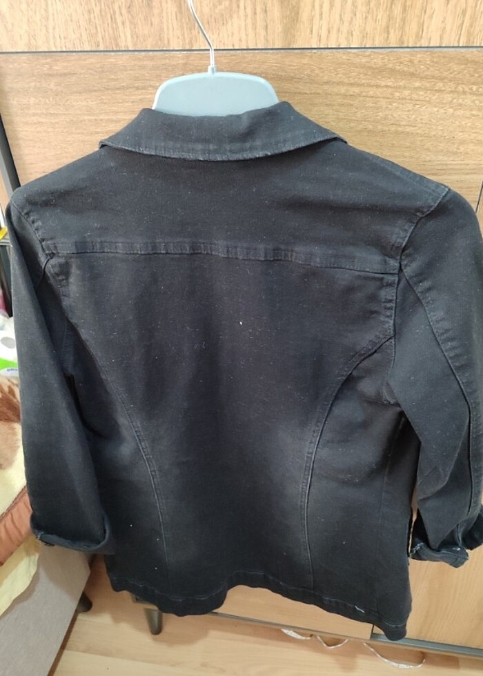 Bayan kot ceket - Görsel 2