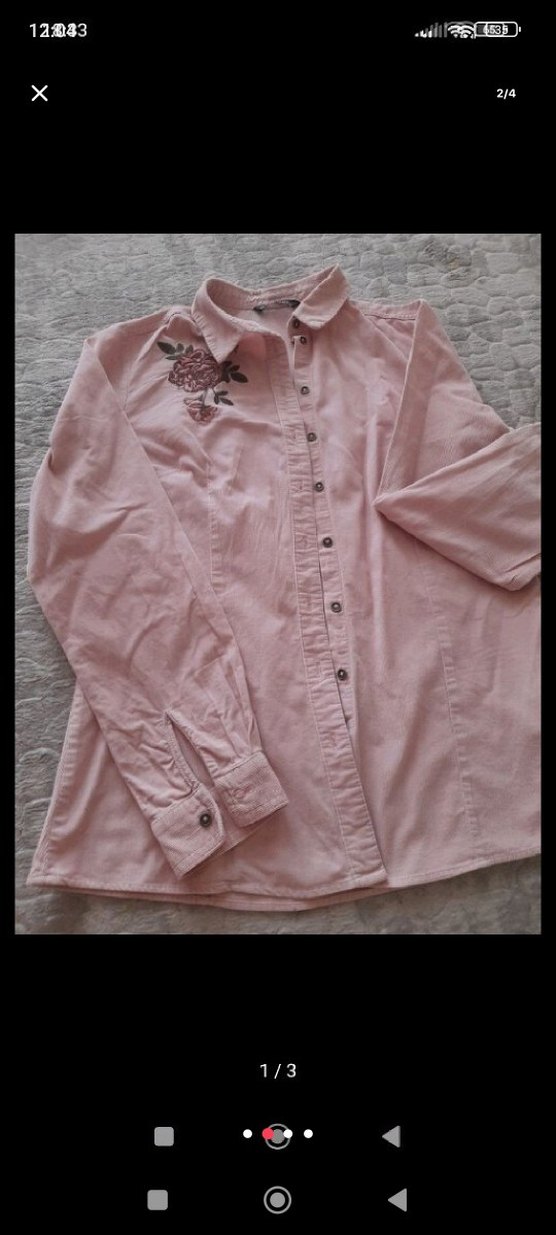 Kadın Mavi Denim Kapüşonlu Gömlek 4 adet fiyatıdır - Görsel 2